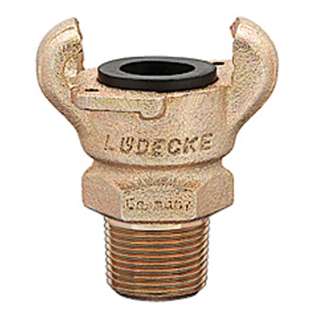 QR Couplings Ludecke U.S. Style x NPT Male Thread