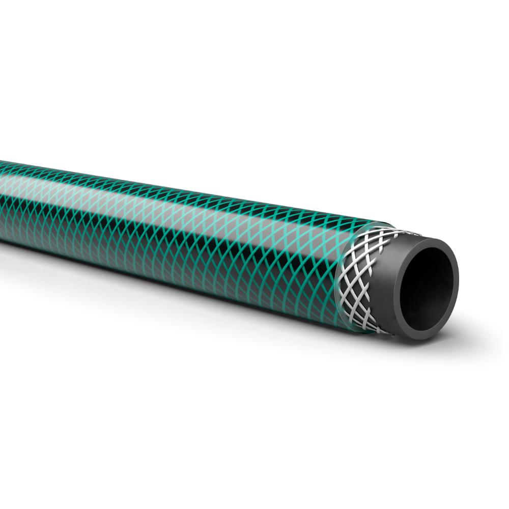 Green PVC Braided Garden Hose