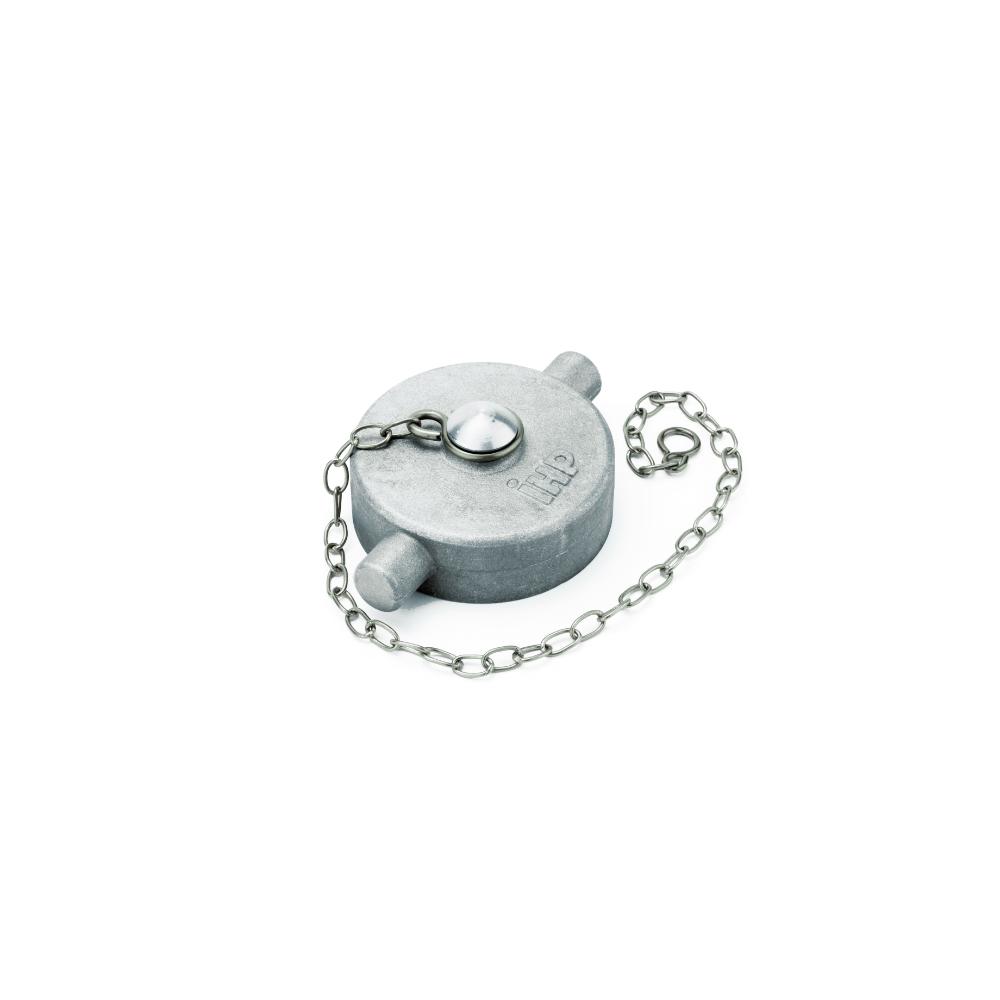 BSP Lug Couplings Aluminium Female Blanking Cap c/w Chain